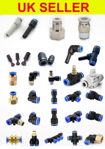 Pneumatic push fitting - pneumatic, in