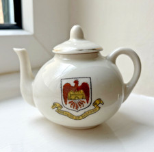 Crested China Miniature Teapot