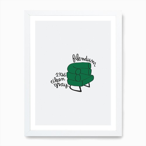 Bibendum eileen gray chair - eileen, art