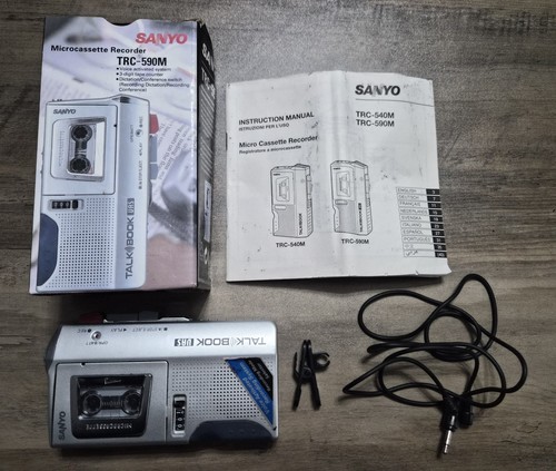 Sanyo trc 590m - sanyo, microcassette