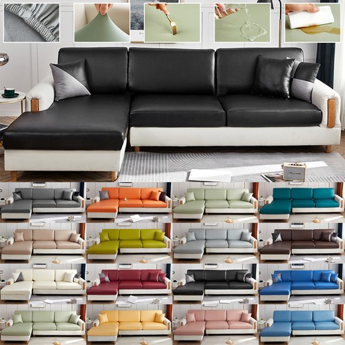 Leather sofa cover - leather,