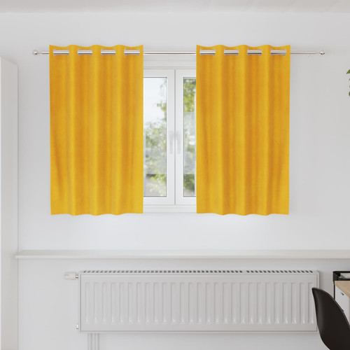 Blackout curtains mustard - blackout,