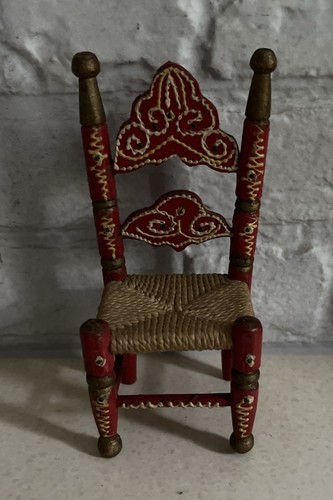 Vintage miniature chair - miniature,