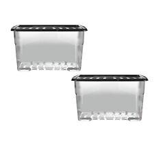 2 x 80 Litre Curver Storage