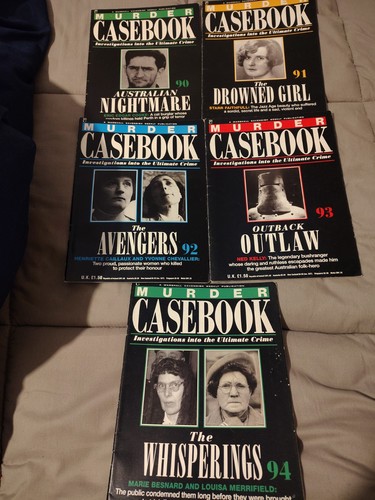 Murder casebook magazine - murder,