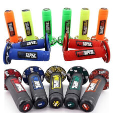 Motorcycle Handlebar Grip Dirt Pit Bike Motocross 7/8" Rubber Gel Hand Grips