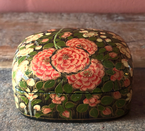 Vintage kashmir paper mache - vintage,