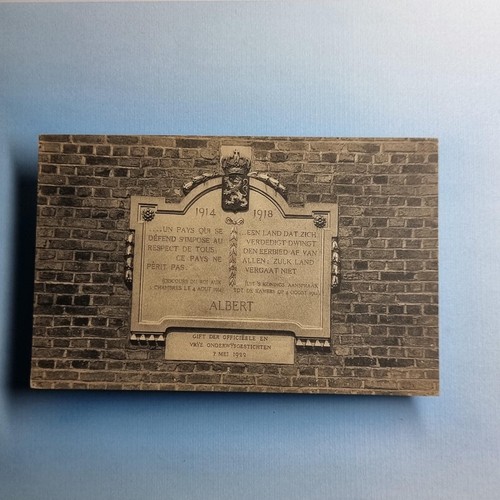 Ww1 military postcard c1918 - ww1,