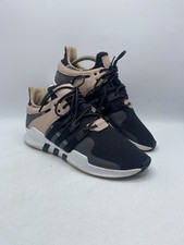 Adidas EQT UK 8 Support ADV Black Pink Womens Trainers Sneakers Shoes