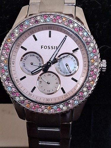 Fossil silver bracelet - fossil, 6