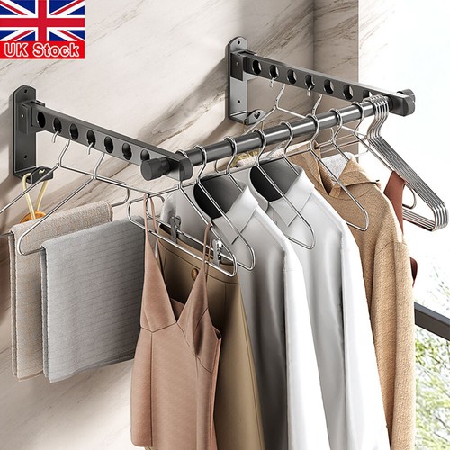 Folding wall mounted - mounted, clothes