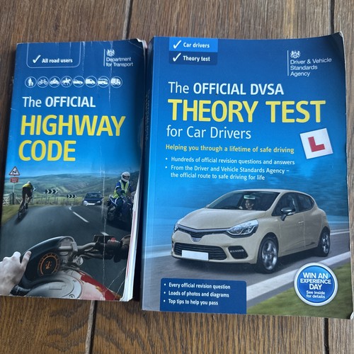 Car theory test and highway - theory,