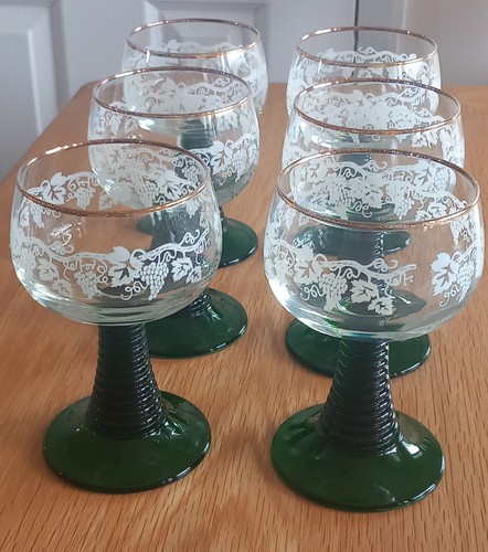 Vintage green beehive stem - 6,