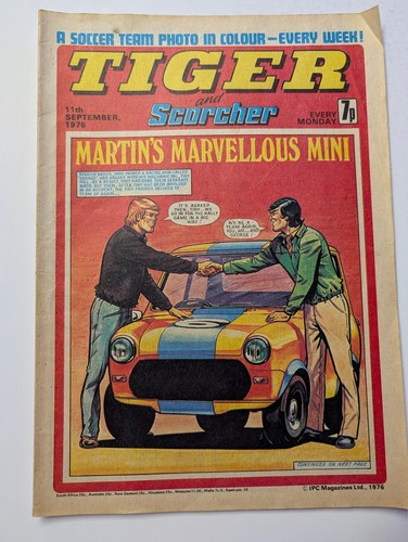 Tiger and scorcher - tiger, comic
