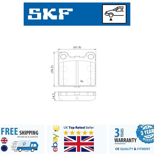 Brake pad set for volvo - brake,