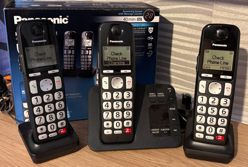 Panasonic tge823 cordless - panasonic, kx-tge823