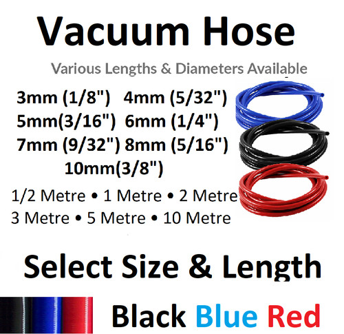 Silicone vacuum hoses - vacuum, rubber