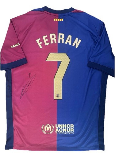 Ferran torres hand signed - torres,