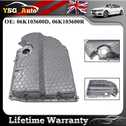 Aluminum oil sump pan - sump, for