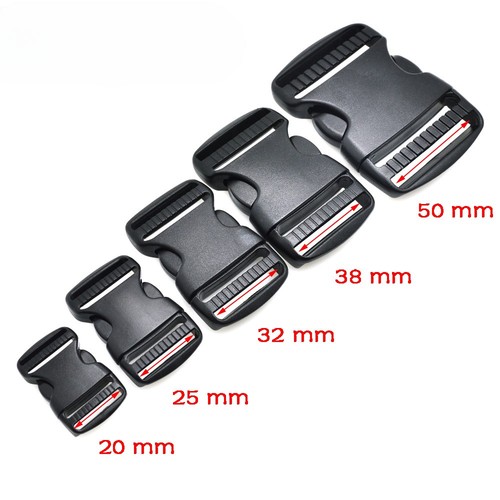 Side release buckles - clips, for