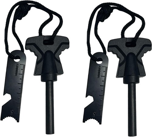 2pcs ferro rod fire - 2pcs, starter