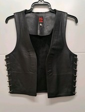 ** RoB Amsterdam ** Leather Chains Side Waistcoat Size M in Excellent Condition