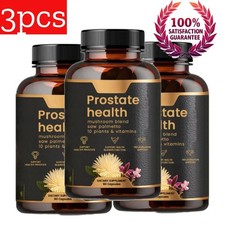3X Prostate Health Capsules, Support for Men’s Wellness 90pcs - Natural Body HOT