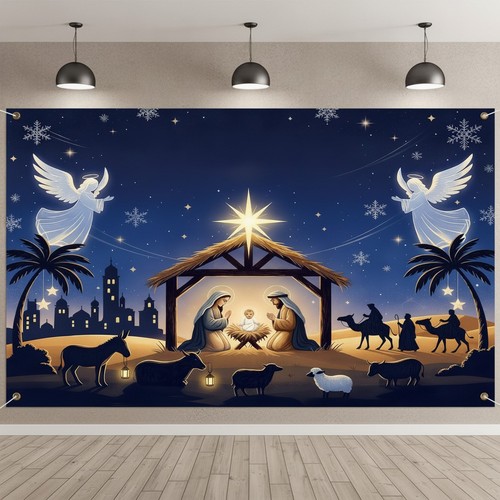 Durable polyester nativity - durable,