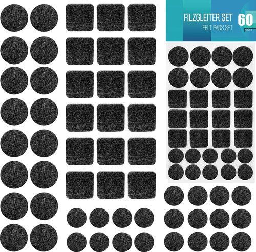 60pcs self adhesive felt - 60pcs, self-adhesive