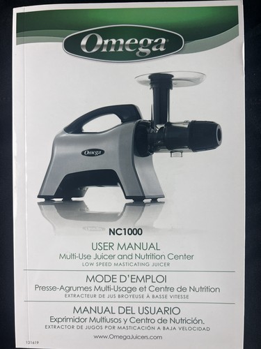New omega nc1000 juicer - new,