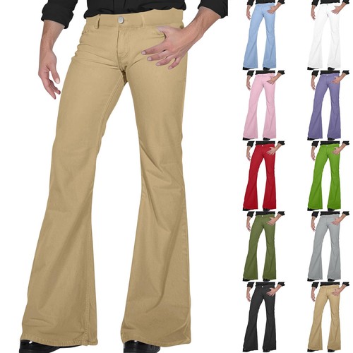 Mens retro disco flared - mens,