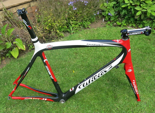 Wilier izoard carbon frameset - carbon,