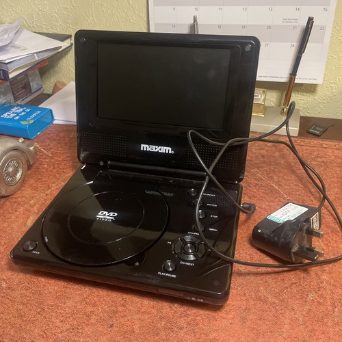 Maxim portable dvd player - maxim, 7”
