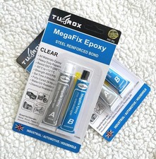 Epoxy Glue Resin Strong Adhesive Kit Hardener Bonds Metal Plastic Wood Glass PVC