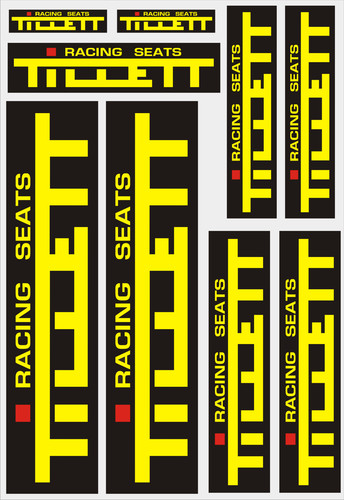 Tillett seat self adhesive - a4,