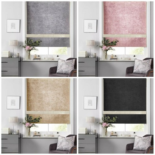 Crushed velvet blackout dim - velvet,