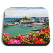 1x Square Fridge MDF Magnet