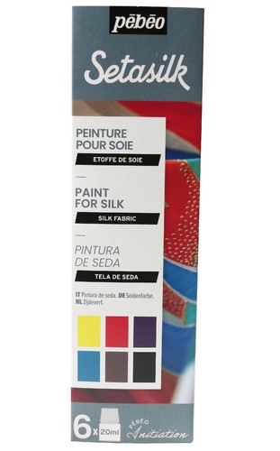Pebeo setasilk 20ml - pebeo, 6x
