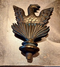 Phoenix Finial Brass Vtg