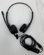 Agent AU40 binaural USB headset on-ear with boom microphone/mute for PC calls