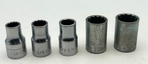 Craftsman sae socket - lot, 7/16