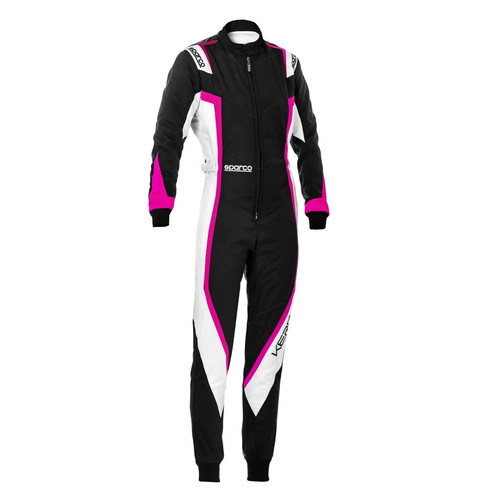 Women pink kart racing - pink, suit