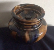 Vintage Stoneware Tobacco Jar