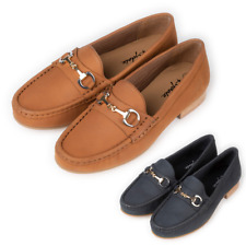 Ladies Nubuck Leather Loafers