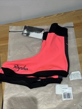 Rapha Winter Overshoes Pink High-Vis Size Large