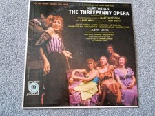 THE THREEPENNY OPERA SOUNDTRACK LP - USA PRESS - KURT WEILL - MGM E 3121