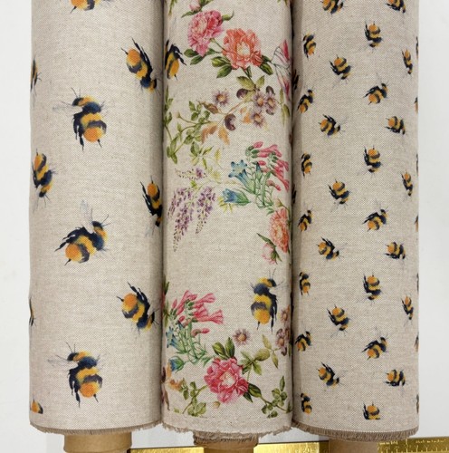 Bumblebee panama fabrics linen - bumblebee,