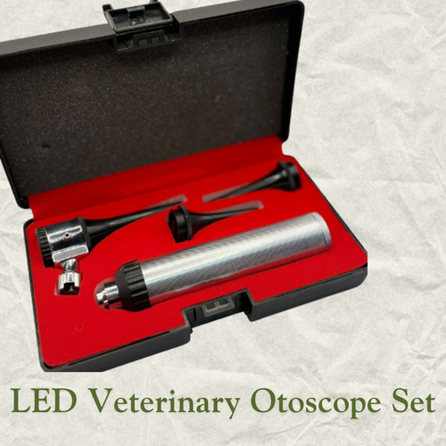 Veterinary otoscope set - otoscope,