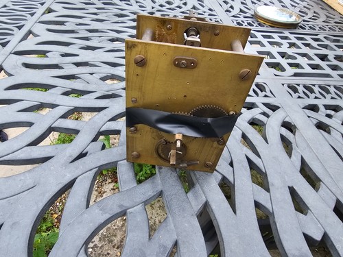 Antique dial mantle - dial,