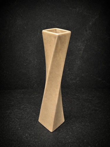 Twisted ceramic vase - twisted,